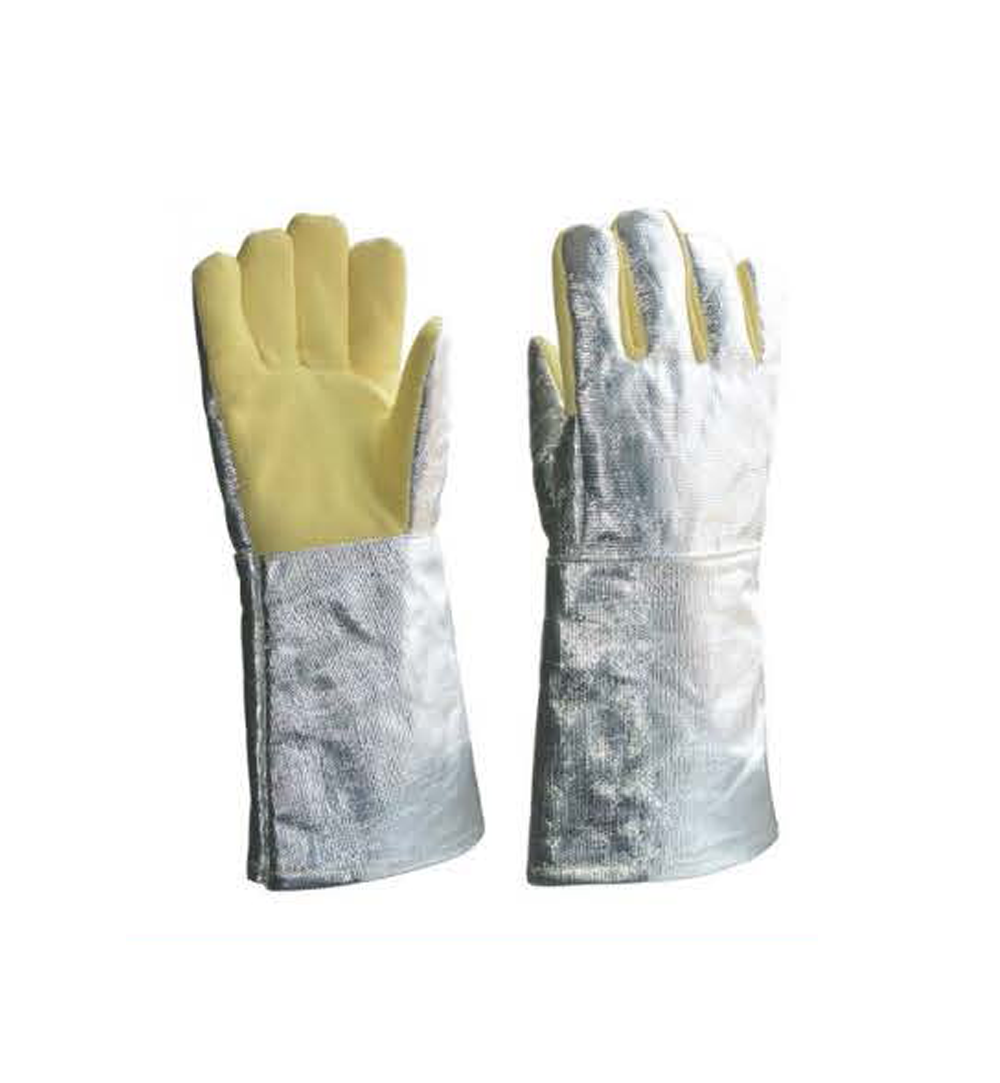 Aluminised Para Aramid Glove