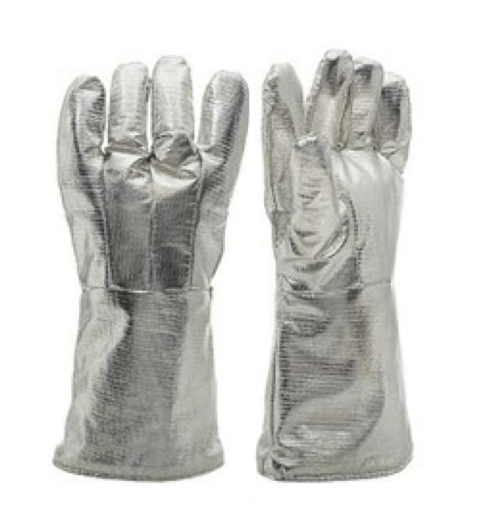 Aluminised Gloves